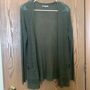 Green Cardigan